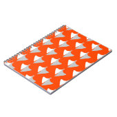Retro geometric shapes with seamless patternabstra notitieboek (Linkerzijde)