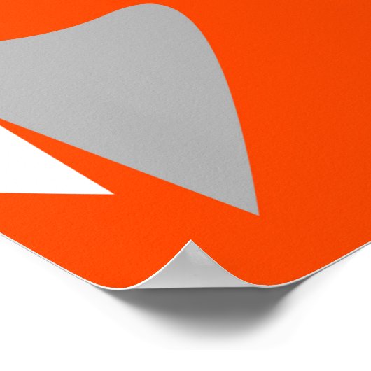 Retro geometric shapes with seamless patternabstra poster (Hoek)