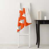 Retro geometric shapes with seamless patternabstra sherpa deken (In situ)