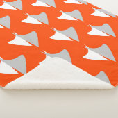 Retro geometric shapes with seamless patternabstra sherpa deken (3/4)