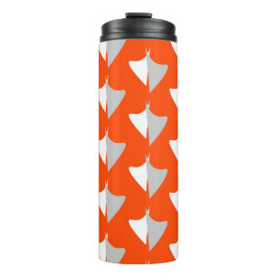 Retro geometric shapes with seamless patternabstra thermosbeker