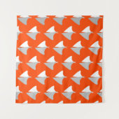 Retro geometric shapes with seamless patternabstra wandkleed (Voorkant (horizontaal))