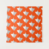 Retro geometric shapes with seamless patternabstra wandkleed (Voorkant)