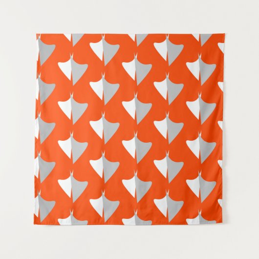 Retro geometric shapes with seamless patternabstra wandkleed (Voorkant)