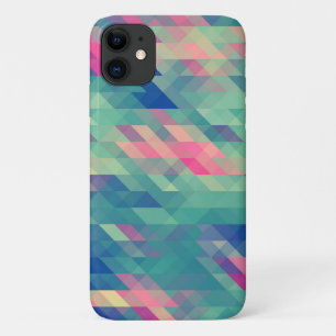 Retro Geometric Triangles Pattern Galaxy Hoesje