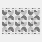 Retro Geometric Tulip Wrapping Gift Paper (Voorkant 2)