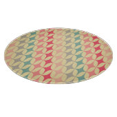 Retro geometrisch: diagonaal  patroon. snijplank (Hoek)