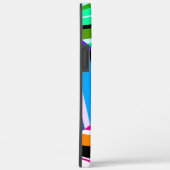 Retro geometrisch kleurrijk patroon Case-Mate iPhone case (Achterkant / Rechts)