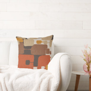 Retro geometrisch kussen