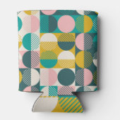 Retro geometrisch: modern  patroon. blikjeskoeler (Achterkant)