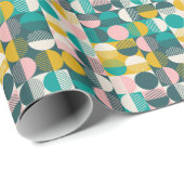 Retro geometrisch: modern  patroon. cadeaupapier (Rol Hoek)