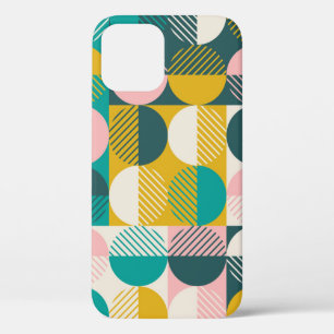 Retro geometrisch: modern  patroon. Case-Mate iPhone case