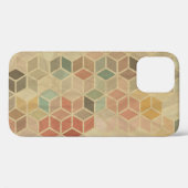 Retro geometrisch: naadloos ontwerp Case-Mate iPhone case (Achterkant (horizontaal))