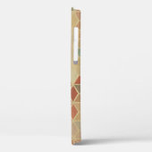 Retro geometrisch: naadloos ontwerp Case-Mate iPhone case (Achterkant / Links)