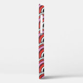 Retro geometrisch naadloos patroon Case-Mate iPhone case (Achterkant / Links)