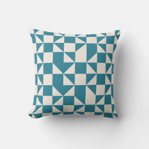 Retro geometrisch naadloos patroon Sierkussen