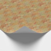 Retro geometrisch patroon 2 cadeaupapier (Hoek)