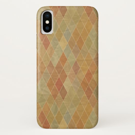 Retro geometrisch patroon 2 Case-Mate iPhone case (Achterkant)
