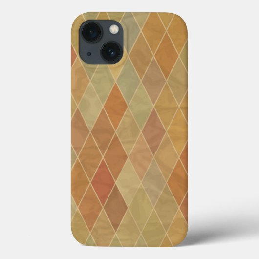 Retro geometrisch patroon 2 Case-Mate iPhone case (Achterkant)
