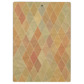 Retro geometrisch patroon 2 klembord (Achterkant)