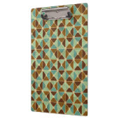 Retro geometrisch patroon 2 klembord (Links)