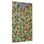 Retro geometrisch patroon 2 klembord (Rechts)