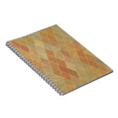 Retro geometrisch patroon 2 notitieboek (Rechterzijde)