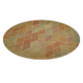 Retro geometrisch patroon 2 snijplank (Hoek)