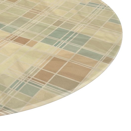 Retro geometrisch patroon 2 snijplank (Hoek)