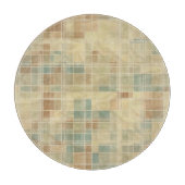 Retro geometrisch patroon 2 snijplank (Voorkant)