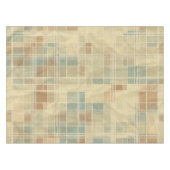 Retro geometrisch patroon 2 tafelkleed (Voorkant (Horizontaal))