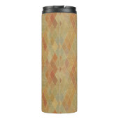 Retro geometrisch patroon 2 thermosbeker (Achterkant)