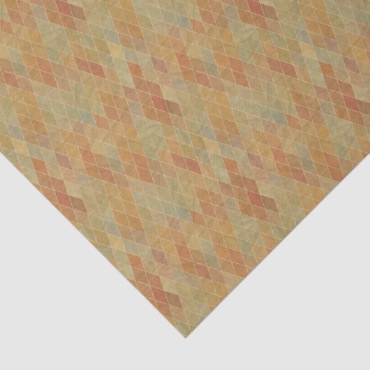 Retro geometrisch patroon 2 tissuepapier (Detail)