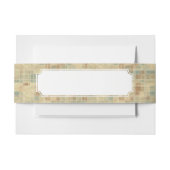 Retro geometrisch patroon 2 uitnodigingen wikkel (Voorkant Voorbeeld)