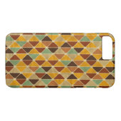 Retro geometrisch patroon 3 Case-Mate iPhone case (Achterkant (Horizontaal))