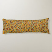 Retro geometrisch patroon 3 lichaamskussen (Achterkant)