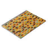 Retro geometrisch patroon 3 notitieboek (Linkerzijde)