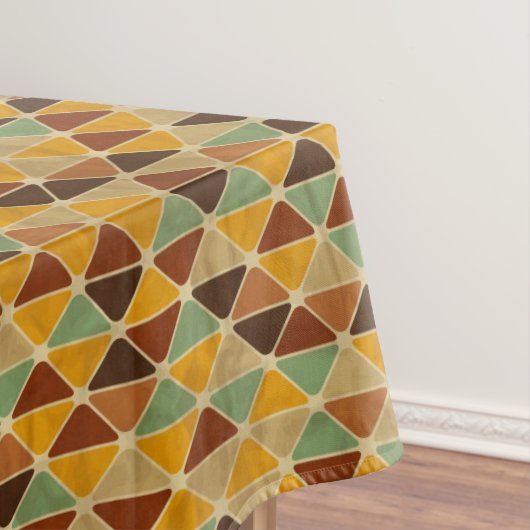 Retro geometrisch patroon 3 tafelkleed (Voorbeeld)