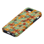 Retro geometrisch patroon 4 Case-Mate iPhone case (Onderkant)