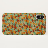 Retro geometrisch patroon 4 Case-Mate iPhone case (Achterkant (horizontaal))