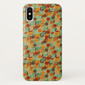 Retro geometrisch patroon 4 Case-Mate iPhone case (Achterkant)