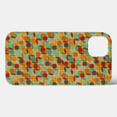 Retro geometrisch patroon 4 Case-Mate iPhone case (Achterkant (horizontaal))