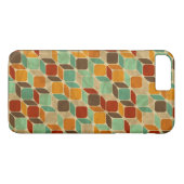 Retro geometrisch patroon 4 Case-Mate iPhone case (Achterkant (Horizontaal))