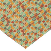 Retro geometrisch patroon 4 korte tafelloper (Hoek)