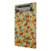 Retro geometrisch patroon 4 mini klembord (Angled2)