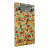 Retro geometrisch patroon 4 mini klembord (Schuin)