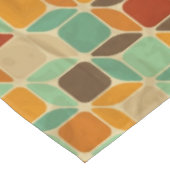 Retro geometrisch patroon 4 tafelkleed (Gekanteld)