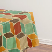 Retro geometrisch patroon 4 tafelkleed (Voorbeeld)