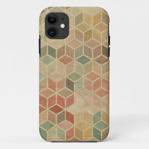 Retro geometrisch patroon 5 Case-Mate iPhone case