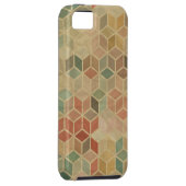 Retro geometrisch patroon 5 Case-Mate iPhone case (Back/Rechts)